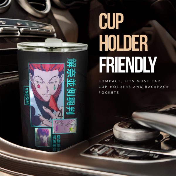 hisoka car tumbler cup custom hunter x hunter anime car accessories wkird