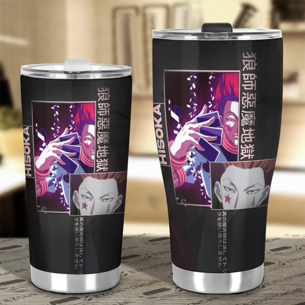 hisoka car tumbler cup custom hunter x hunter anime car accessories wulbw