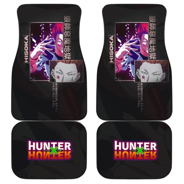 Hisoka Car Floor Mats Custom Hunter x Hunter Anime Car Accessories
