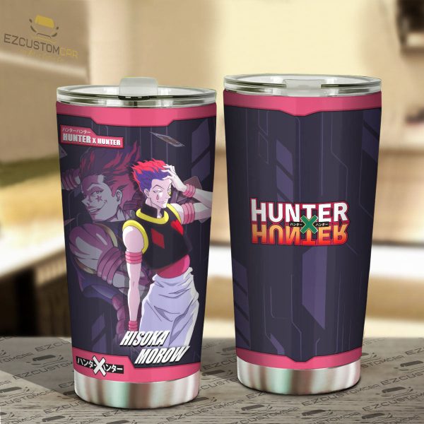 hisoka morow travel mug gift idea for hunter x hunter fans hx9kt