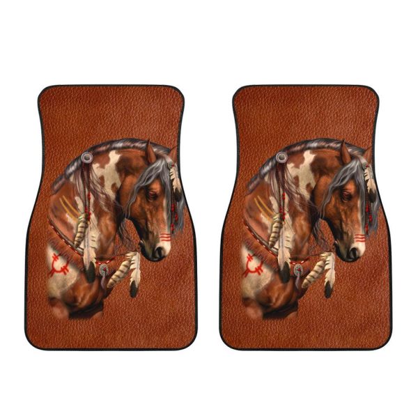 horse dreamcatcher car floor mats custom horse car accessories i1c4u