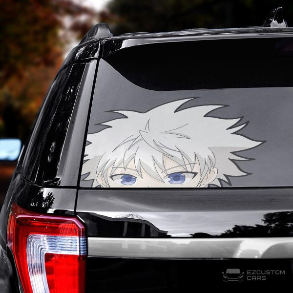 hunter hunter car accessories anime car sticker killua zoldyck utv54