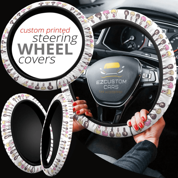 hunter hunter car accessories anime steering wheel cover dycti