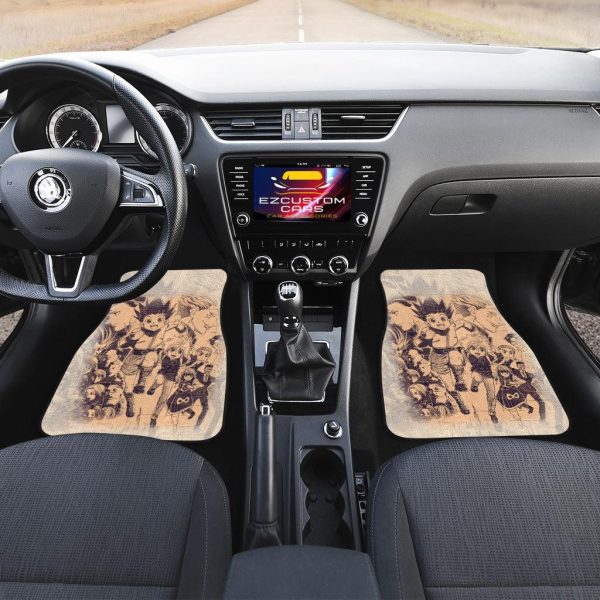 hunter x hunter car floor mats anime car accessories mix manga 2c6gc