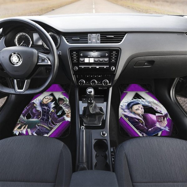 hunter x hunter car floor mats custom chrollo lucilfer character l8nrb