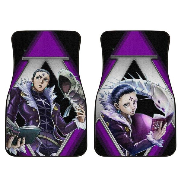 hunter x hunter car floor mats custom chrollo lucilfer character sy7sv