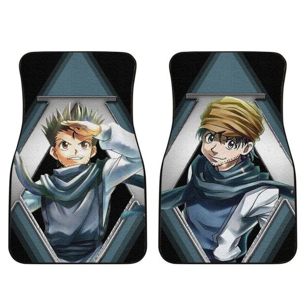 hunter x hunter car floor mats custom ging freecss character aex7e