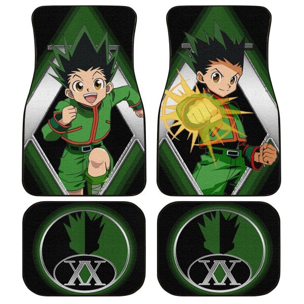 Hunter x Hunter Car Floor Mats Custom Ging Freecss Character