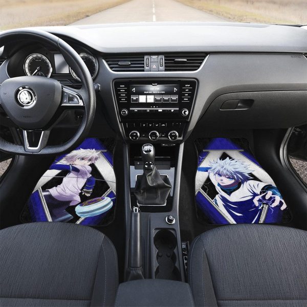 hunter x hunter car floor mats custom killua character 8s2eo