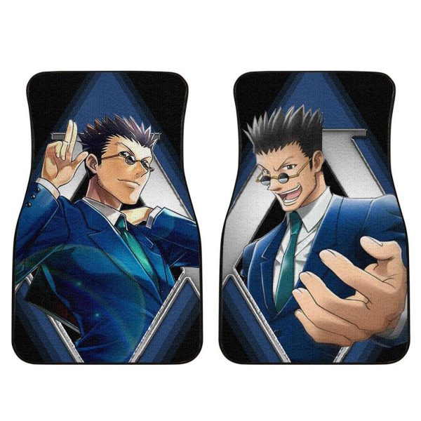 hunter x hunter car floor mats custom leorio character laz7t