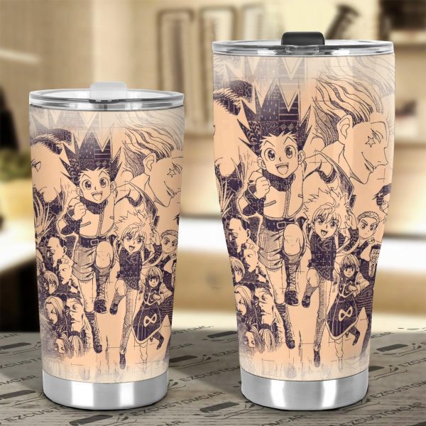 hunter x hunter car tumbler cup anime car accessories mix manga jdxdy