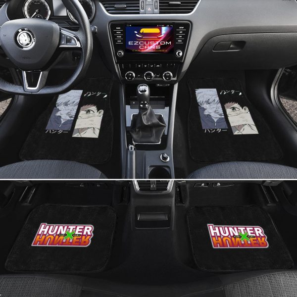 hunter x hunter gon and killua car floor mats 4pubn