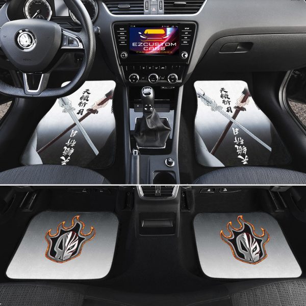 ichigo bleach car floor mats anime car accessories aezvi