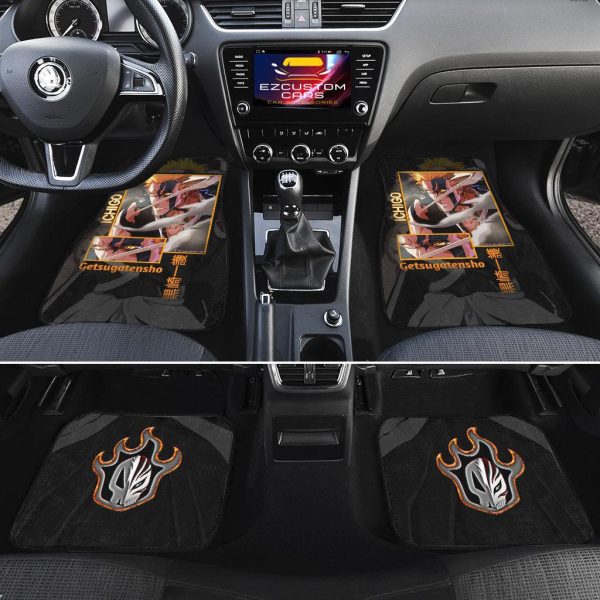 ichigo car floor mats custom bleach anime car accessories ks4dq