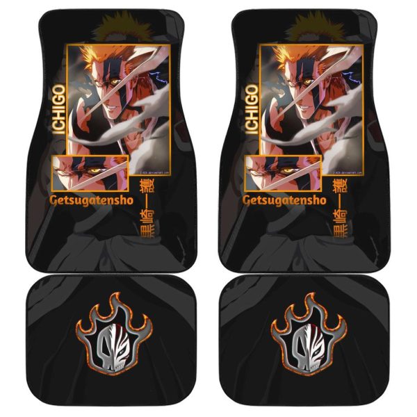 Ichigo Bleach Anime Custom Car Floor Mats