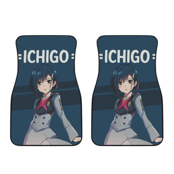 ichigo darling in the franxx anime car floor mats fan gift adr1q