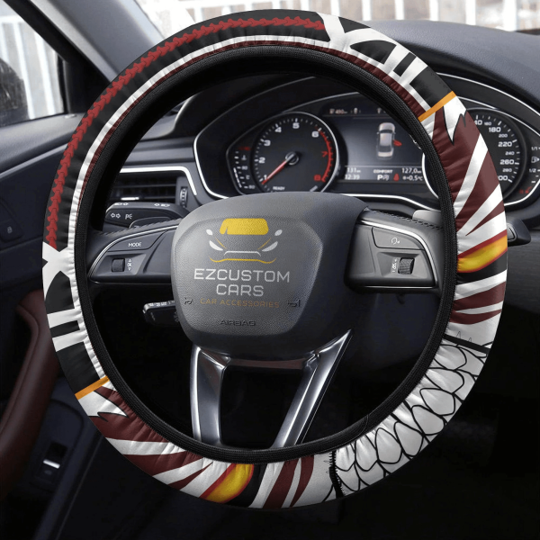 ichigo kurosaki anime steering wheel cover custom bleach anime car accessories 4vo6r