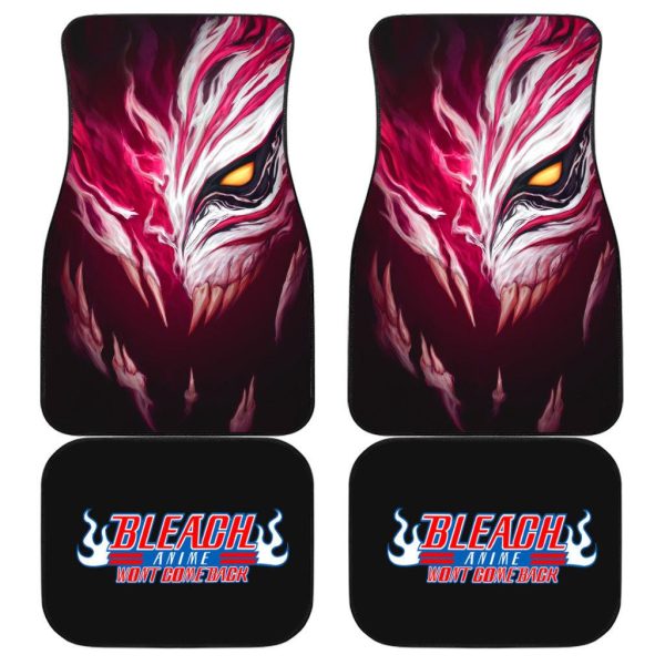 Ichigo Kurosaki Bleach Car Mats x Car Seat Covers Set Anime Car Decoration
