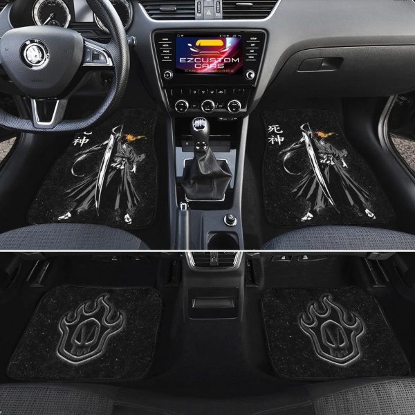 ichigo kurosaki car accessories custom bleach anime car floor mats jnuqh