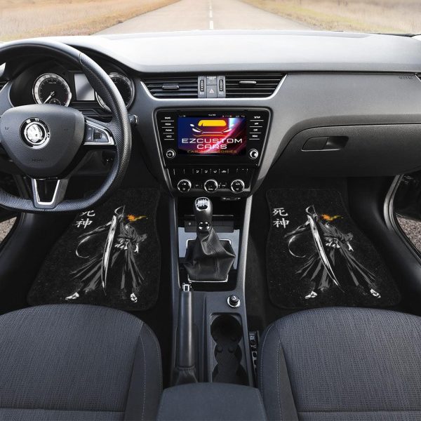 ichigo kurosaki car accessories custom bleach anime car floor mats jok9f