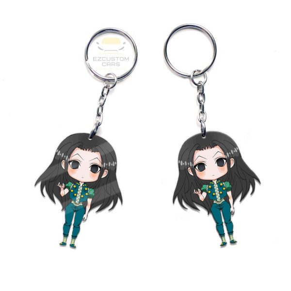 illumi zoldyck car accessories custom hunter x hunter keychains htrfw