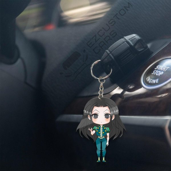 illumi zoldyck car accessories custom hunter x hunter keychains xoyfu