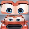 Innocence Eyes Cartoon Custom Car Windshield Sunshades