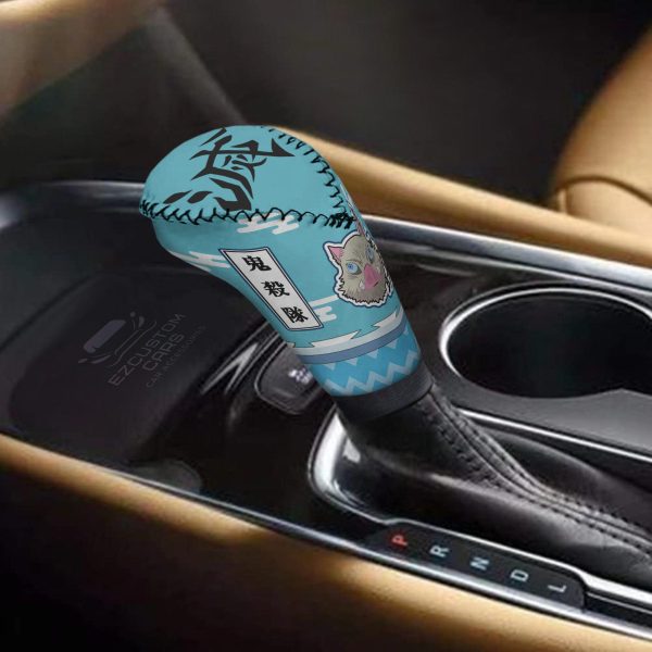 inosuke car shift knobs covers set custom demon slayer anime car accessories hvkb7