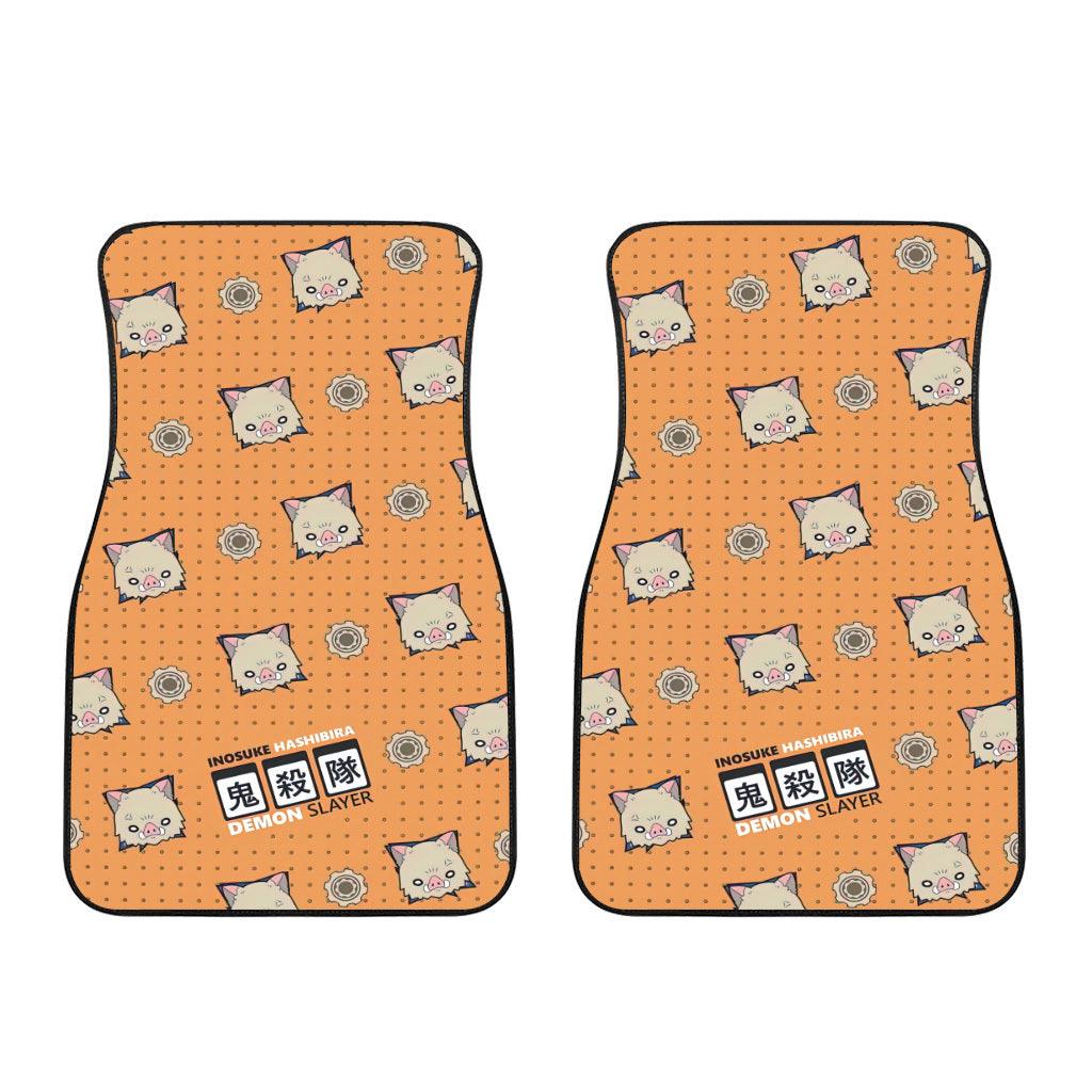 Inosuke Hashibira Demon Slayer Car Floor Mats Inosuke Hashibira Demon Slayer Car Floor Mats