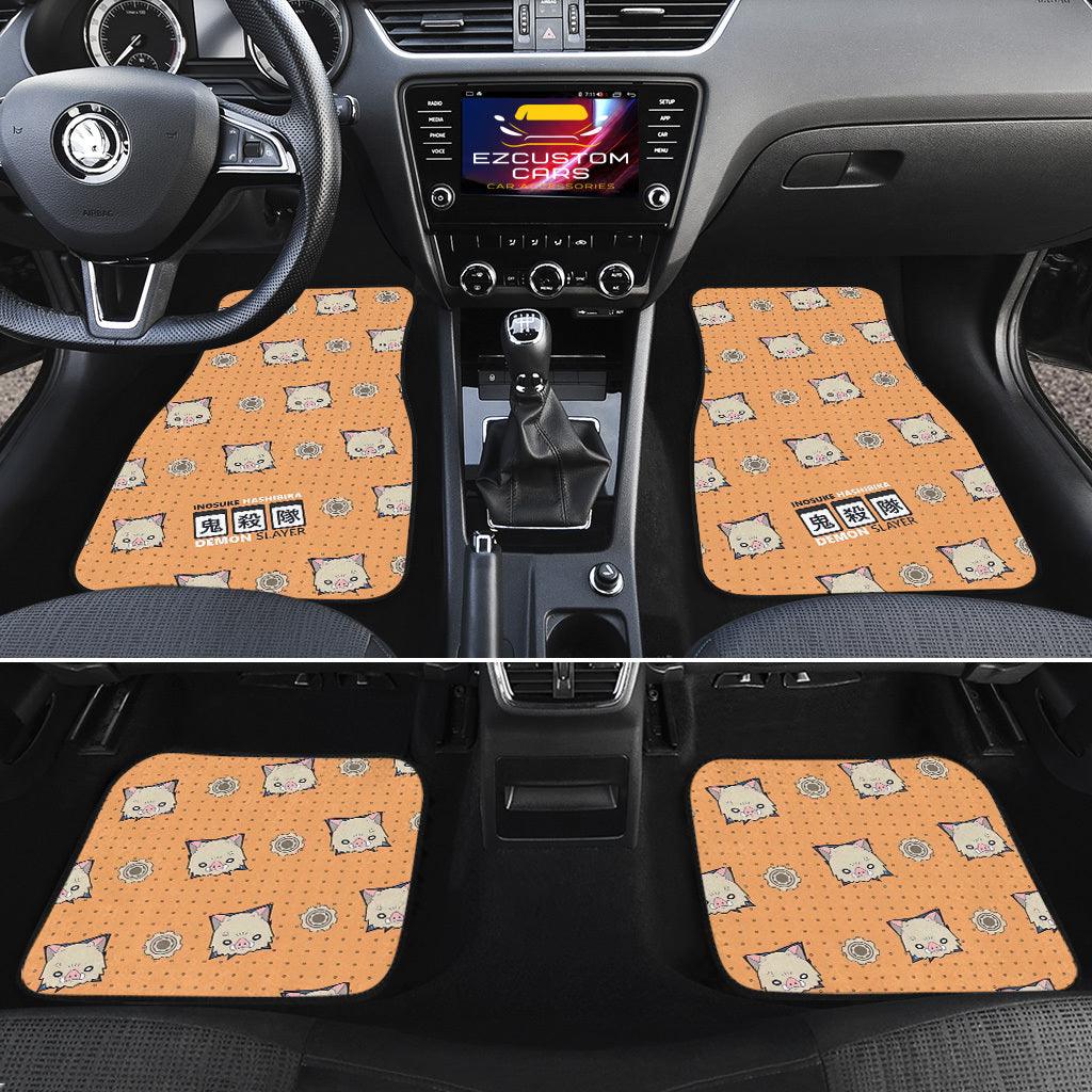 Inosuke Hashibira Demon Slayer Car Floor Mats Inosuke Hashibira Demon Slayer Car Floor Mats