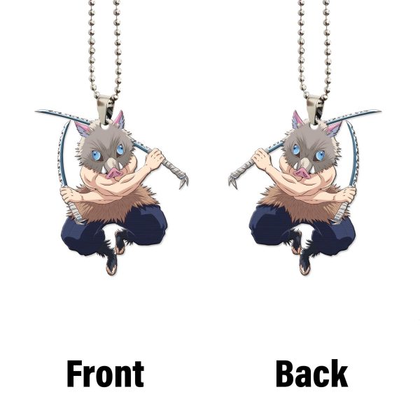 Inosuke Hashibira Demon Slayer Car Ornament