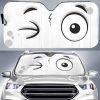 Intrigued Custom Cartoon Eyes Car Windshield Sun Shade