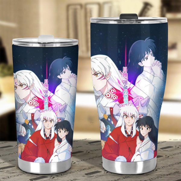 inuyasha car tumbler cup anime car accessories art 2ibku