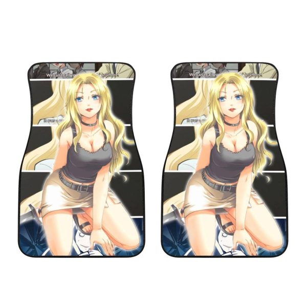 Irina Jelavic Car Floor Mats Assassination Classroom Anime Car Accessories