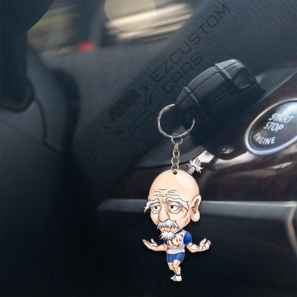 isaac netero keychains custom hunter x hunter car accessories 2esjb