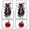 Itachi Akatsuki Car Floor Mats Naruto Car Accessories Anime Decoration Decoration