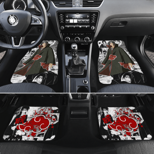 itachi akatsuki car floor mats naruto shippuden yfkbu