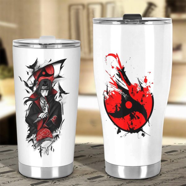 itachi akatsuki tumbler naruto car accessories anime travel mug 44boo