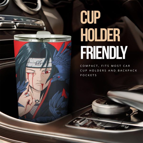 Uchiha Itachi Car Tumblers Cup Custom Naruto Anime Car Accessories
