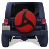 Itachi Magenkyo Sharingan Eyes Spare Tire Cover Custom Naruto Anime Car Accessories
