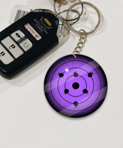 Itachi Rinnegan Keychains Custom Naruto Anime Car Accessories