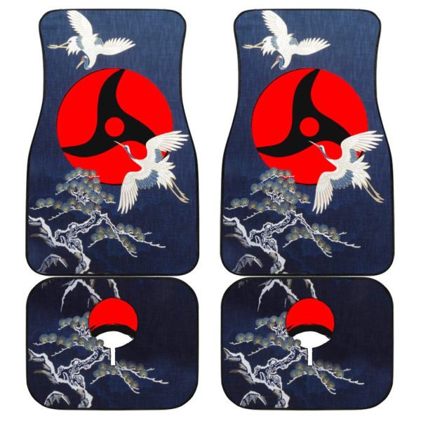 Itachi Sharingan Naruto Car Floor Mats Anime Decoration