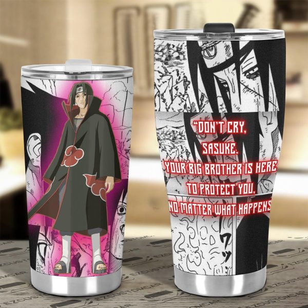 itachi tumbler naruto car accessories anime travel mug ghwn2