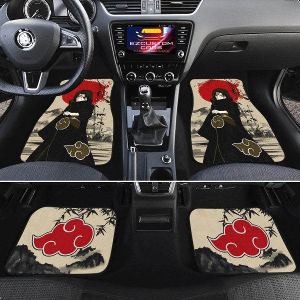 itachi uchiha car floor mats akatsuki car accessories wer96