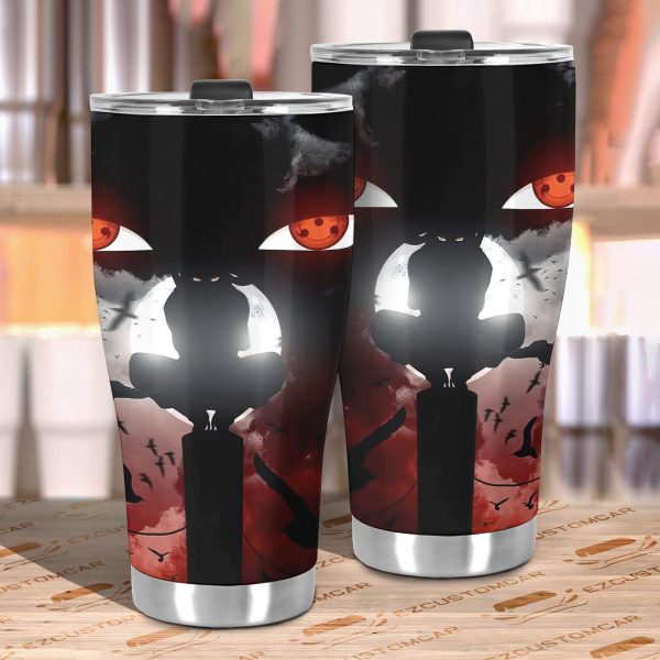 itachi uchiha car tumblers cup custom naruto anime car accessories feguy