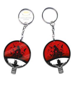 itachi uchiha clan symbols keychains custom naruto anime car accessories ymeet