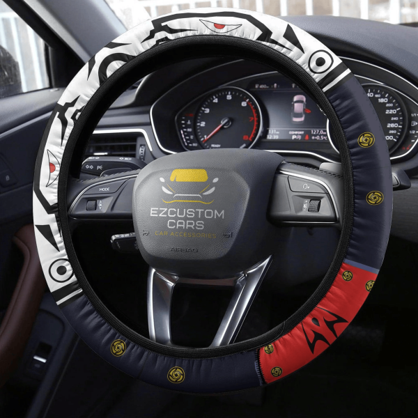 itadori sukuna mode anime steering wheel cover jujutsu kaisen custom anime car accessories 2mdrb