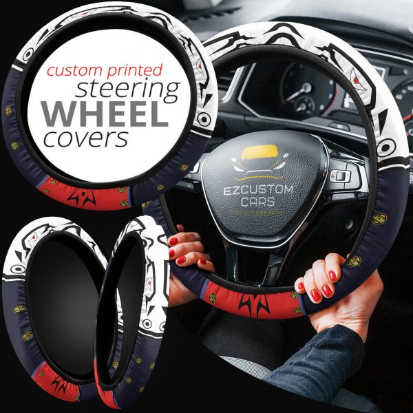 itadori sukuna mode anime steering wheel cover jujutsu kaisen custom anime car accessories cypbj