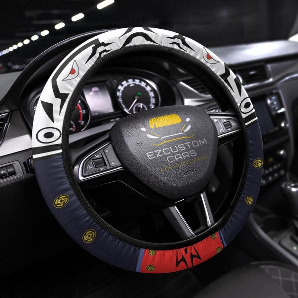 Itadori Sukuna Mode Anime Steering Wheel Cover Jujutsu Kaisen Custom Anime Car Accessories