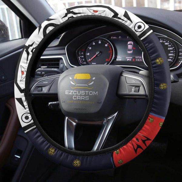 itadori sukuna mode anime steering wheel cover jujutsu kaisen custom anime car accessories smezj